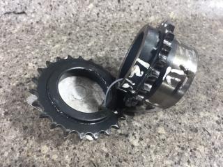 шестерня (звездочка) коленвала Renault Espace 4 поколение [рестайлинг] (2006 - 2012), 2.0 л., M9R 740, дизель, МКПП