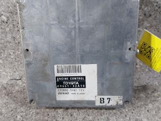 блок управления двигателем Toyota RAV4 2 поколение (XA20) [рестайлинг] (2003 - 2006), 2.0 л., D-4D, 1CD-FTV, дизель, МКПП, полный привод, 175800-5441, 89661-42A10