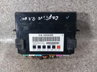 блок комфорта Chevrolet Captiva 1 поколение [рестайлинг] (2011 - 2013), 2.2 л., VCDi, Z 22 D1, дизель, АКПП, полный привод, 20935350, TN232400-0311