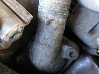 корпус термостата Volvo S70 1 поколение 2000, 2.4 л., i, B 5244 S2, бензин, МКПП