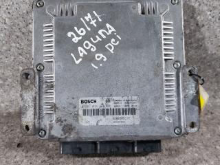 блок управления двигателем Renault Laguna 2 поколение (2001 - 2005), 1.9 л., DCi, F9Q 750, дизель, МКПП, 8200309616, 0281011324