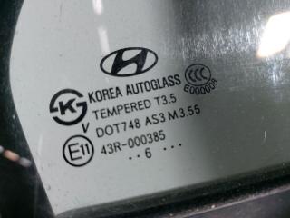 стекло двери задней правой Hyundai Santa Fe 2 поколение (CM) (2005 - 2010)