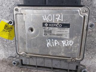 блок управления двигателем Kia Rio 2 поколение (2005 - 2009), 1.6 л., i, G4ED, бензин, МКПП, 9030930914A0, 39100-2GDF0