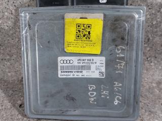 блок управления двигателем Audi A6 4F/C6 (2004 - 2008), 2.4 л., i, BDW, бензин, вариатор, передний привод, 4F0907552D, 4F0910552M, 5WP45241