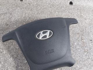 подушка безопасности водителя Hyundai Santa Fe 2 поколение (CM) (2005 - 2010), 2.2 л., CRDi
