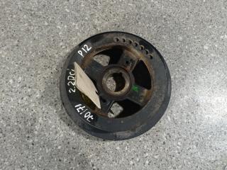 шкив коленвала Nissan Primera P12 (2001 - 2008), 2.2 л., DCi, YD22D, дизель, МКПП