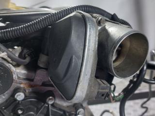 заслонка дроссельная Renault Scenic 3 поколение (2009 - 2012), 1.6 л., i, K4M 858, бензин, 6МКПП, 8200190230, 8200171134-B