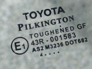 стекло двери передней правой Toyota Yaris XP130 [рестайлинг] (2014 - 2017), хетчбэк 5 дв.