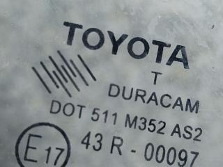 стекло двери передней правой Toyota Yaris XP130 [рестайлинг] (2014 - 2017), хетчбэк 5 дв.