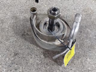 теплообменник масляного фильтра Mazda Premacy CP (1999 - 2001), 2.0 л., TD, RF-2A, дизель, 5МКПП