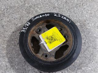 шкив коленвала Kia Sorento 1 поколение [рестайлинг] (2006 - 2011), 2.5 л., CRDi, D4CB, дизель, МКПП, полный привод