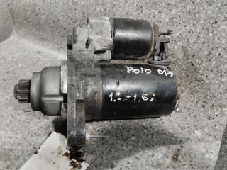 стартер Volkswagen Polo 4 поколение (2001 - 2005), 1.4 л., i, BBY, бензин, МКПП, 0001120400, 021911023G