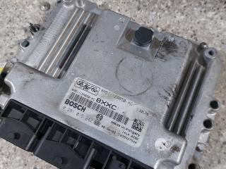блок управления двигателем Ford Focus 2 поколение [рестайлинг] (2007 - 2011), 1.6 л., TDCi, G8DB, дизель, МКПП, 8M51-12A650-XC, 0281015242