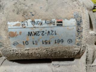 стартер SsangYong Rodius 1 поколение (2004 - 2007), 2.7 л., XDI, OM 665.926, дизель, МКПП, передний привод, 6611514101