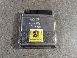 блок управления двигателем Mercedes-Benz C-Класс W203/S203/CL203 (2000 - 2004), 2.2 л., CDi, OM 611.962, дизель, 6МКПП, задний привод, A6111532379, 0281010527