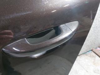 ручка наружная задняя левая Skoda Superb 2 поколение [рестайлинг] (2013 - 2015), лифтбэк