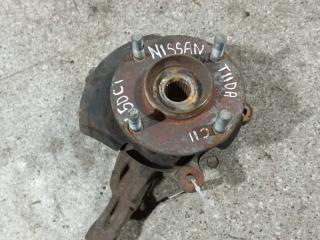 ступица передняя левая Nissan Tiida C11 (2004 - 2008), 1.5 л., DCi, дизель, МКПП