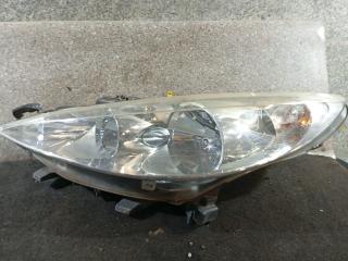 фара левая Peugeot 207 1 поколение (2006 - 2009), 89900872, 9649986280