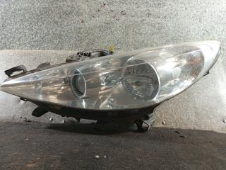 фара левая Peugeot 207 1 поколение (2006 - 2009), 89900876, 9680007080