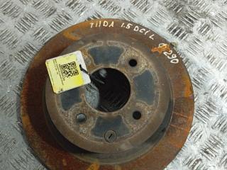 диск тормозной задний Nissan Tiida C11 (2004 - 2008)