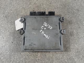 блок управления двигателем Citroen C1 1 поколение (2005 - 2008), 1.4 л., HDi, 8HT (DV4TD), дизель, 5МКПП, 9663181680, 89661-YV011