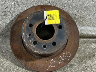 диск тормозной задний Mercedes-Benz S-Класс W126 / C126 [рестайлинг] (1985 - 1991), 5.6 л., i, бензин, АКПП, задний привод