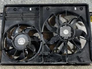 вентилятор радиатора Skoda Superb 2 поколение [рестайлинг] (2013 - 2015), 2.0 л., TDi, 1K0121207BC, 1K0121205AD