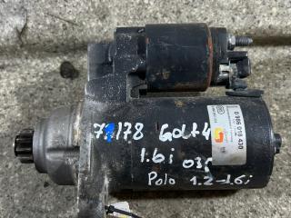 стартер Volkswagen Golf 4 поколение (1997 - 2006), 1.6 л., i, BAD, бензин, 5МКПП, передний привод, 0986018430, 0986XA2324