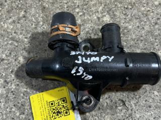 фланец (тройник) системы охлаждения Citroen Jumpy 1 поколение (1994 - 2006), 1.9 л., TD, DHX (10WD57), дизель, 5МКПП, L11170029503503