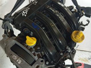 двигатель Renault Scenic 2 поколение (2003 - 2006), 1.6 л., i, K4M 766, бензин, 6МКПП