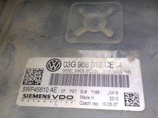 блок управления двигателем Volkswagen Passat B6 2008, 03G906018CE