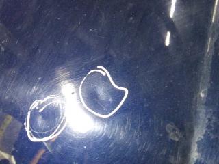 капот Renault Laguna 2 поколение [рестайлинг] (2005 - 2007)