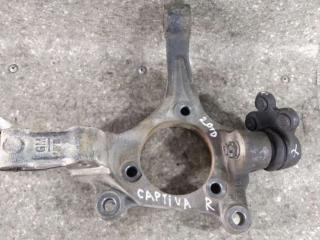 кулак поворотный правый Chevrolet Captiva 1 поколение 2011