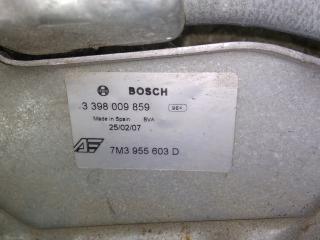 механизм стеклоочистителя (трапеция дворников) Volkswagen Sharan 1 поколение [рестайлинг] (2000 - 2003), 7M3955603D