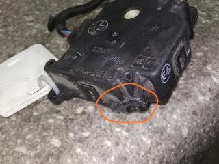 моторчик заслонки печки Lexus RX 2 поколение 2006