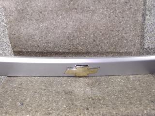 накладка подсветки номера Chevrolet Aveo T250 [рестайлинг] 2009