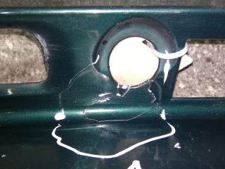 накладка подсветки номера Mercedes-Benz C-Класс W203/S203/CL203 [рестайлинг] 2004