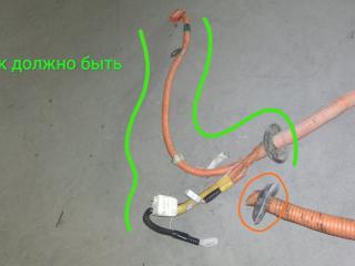 проводка Lexus RX 2 поколение 2006