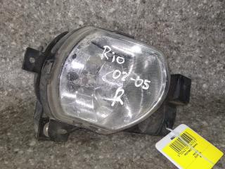 фара противотуманная правая Kia Rio 1 поколение [рестайлинг] 2004