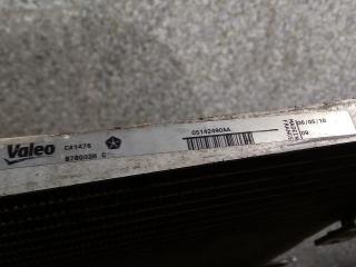 радиатор кондиционера Chrysler Voyager 4 поколение [рестайлинг] 2006