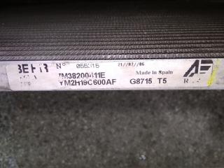 радиатор кондиционера Ford Galaxy 1 поколение [рестайлинг] 2003