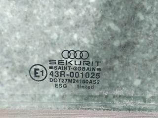 стекло двери задней левой Audi 100 4A/C4 1993