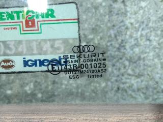 стекло двери передней левой Audi 100 4A/C4 1993