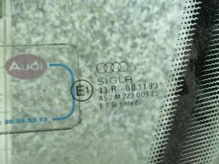 стекло двери передней левой Audi 80 8C/B4 1993