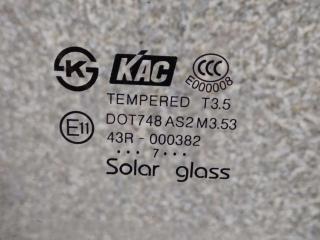 стекло двери передней правой Chevrolet Captiva 1 поколение 2007