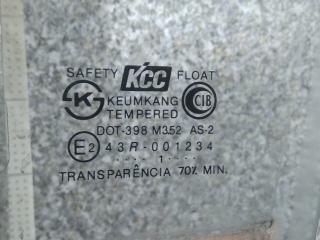 стекло двери передней левой Hyundai Santa Fe 1 поколение (SM) [рестайлинг] 2004