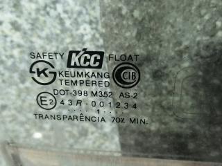 стекло двери передней правой Hyundai Santa Fe 1 поколение (SM) [рестайлинг] 2004