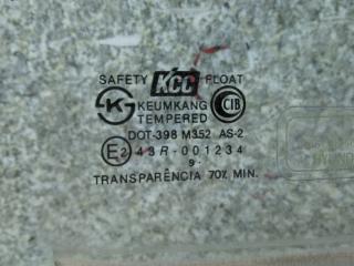 стекло двери передней правой Hyundai Sonata EF 2000