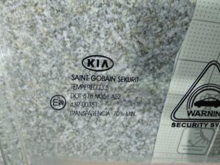 стекло двери передней правой Kia Ceed 1 поколение 2010