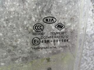 стекло двери задней левой Kia Picanto 1 поколение [рестайлинг] 2008